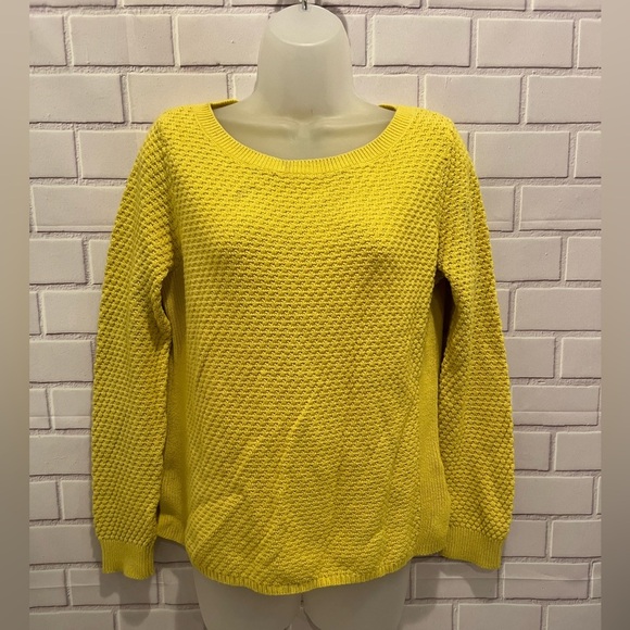 Lands' End Sweaters - Lands End women yellow sweater/ size SP